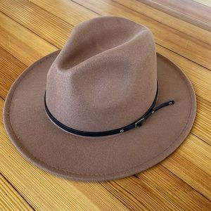 Brown fedora